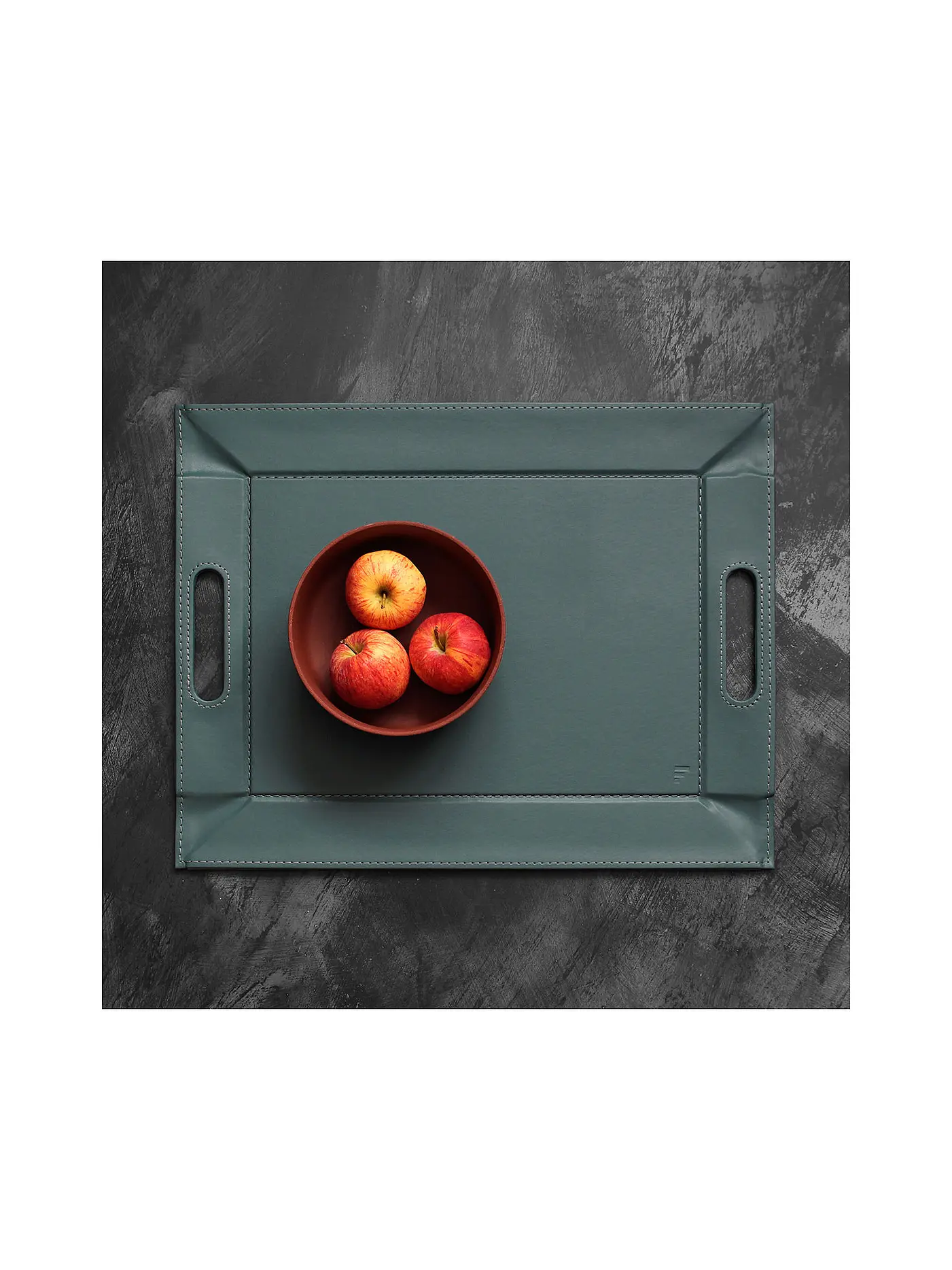 FREEFORM | Wendetablett 2farbig 45x35cm Anthrazit / Petrol | bunt